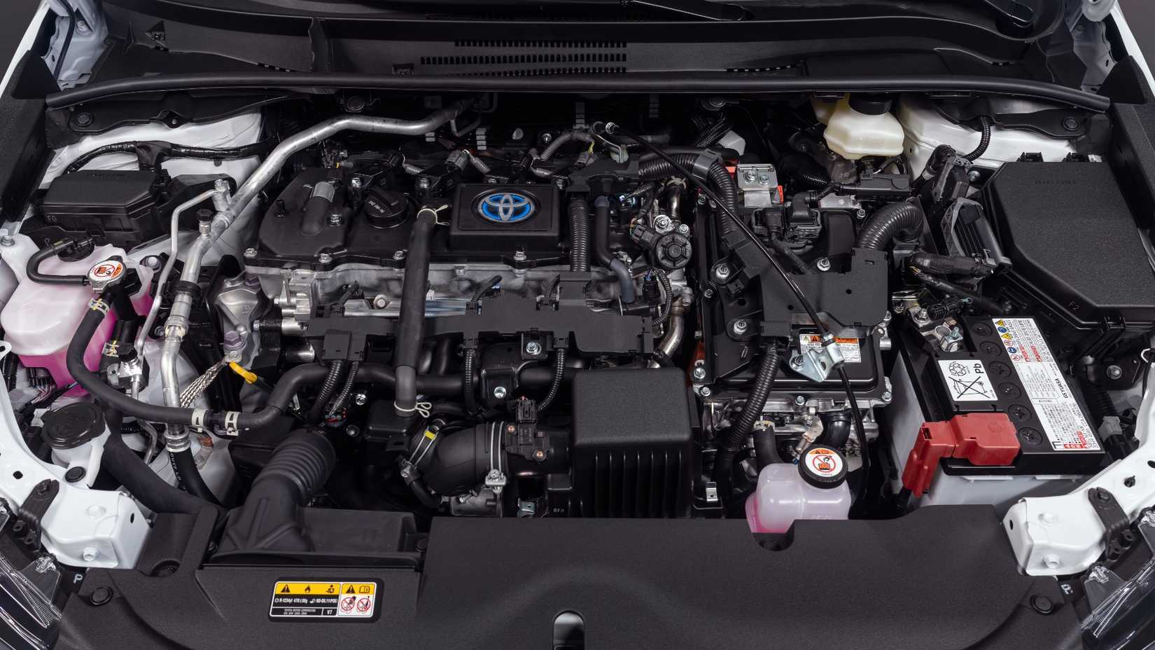 2023 Toyota Corolla Hybrid Engine Bay