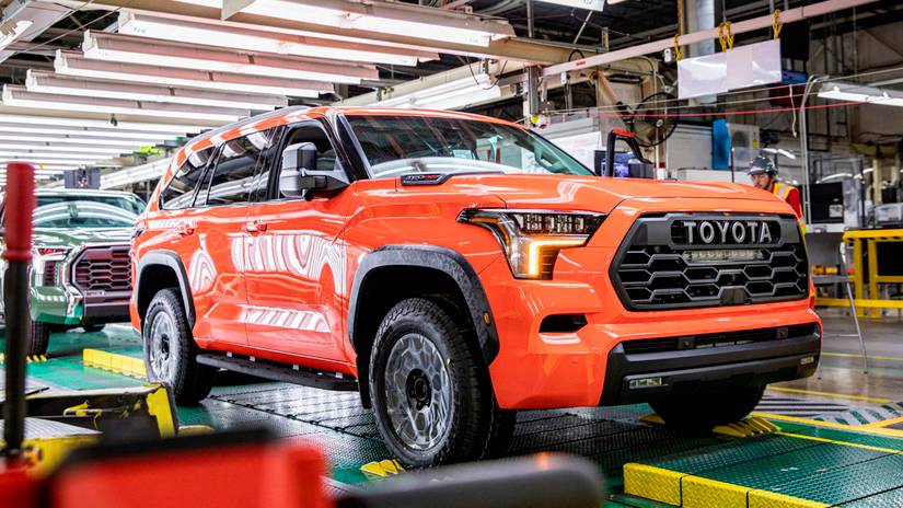 2023 Toyota Sequoia assembly