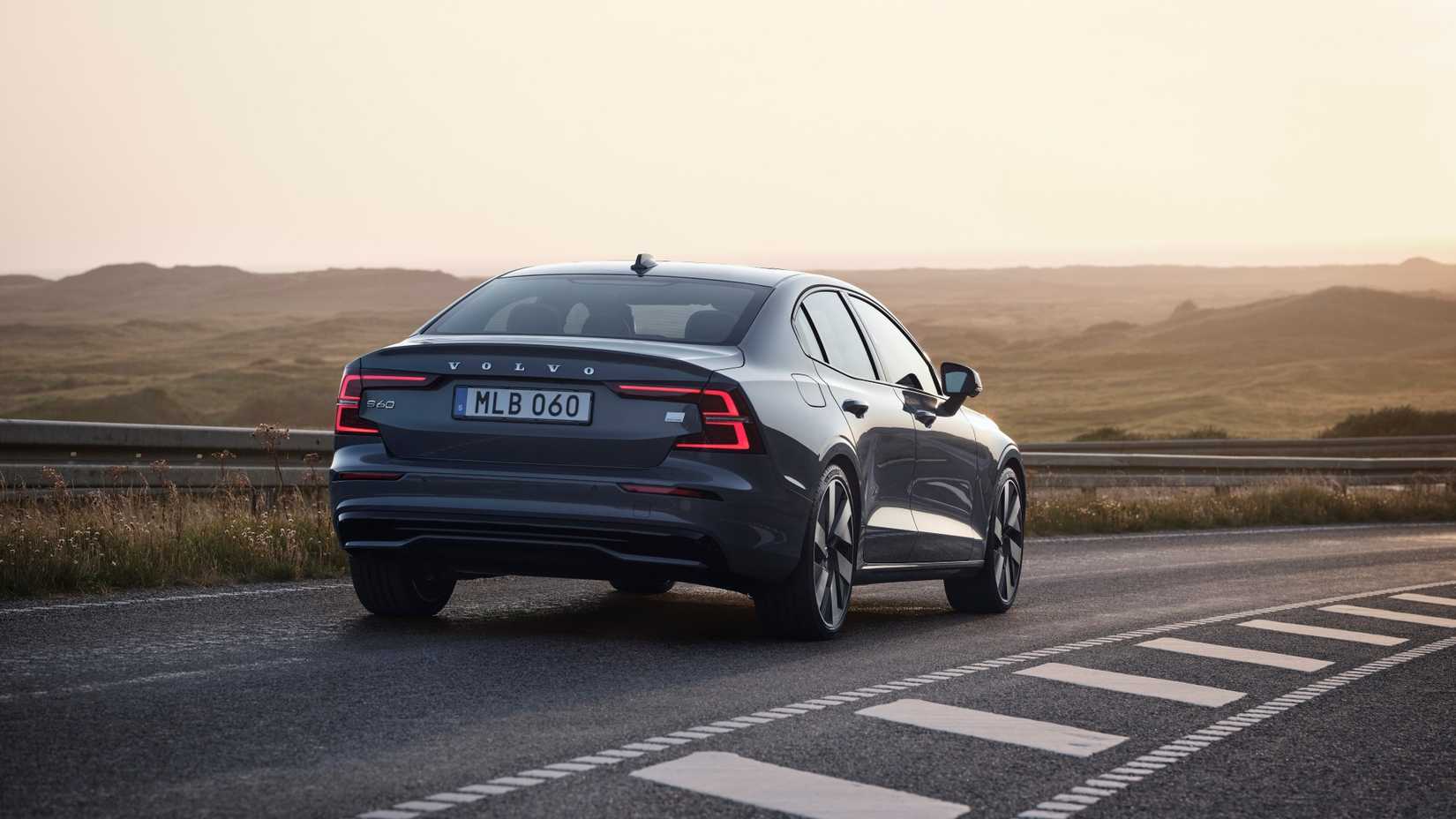 Gray 2023 Volvo S60 Recharge