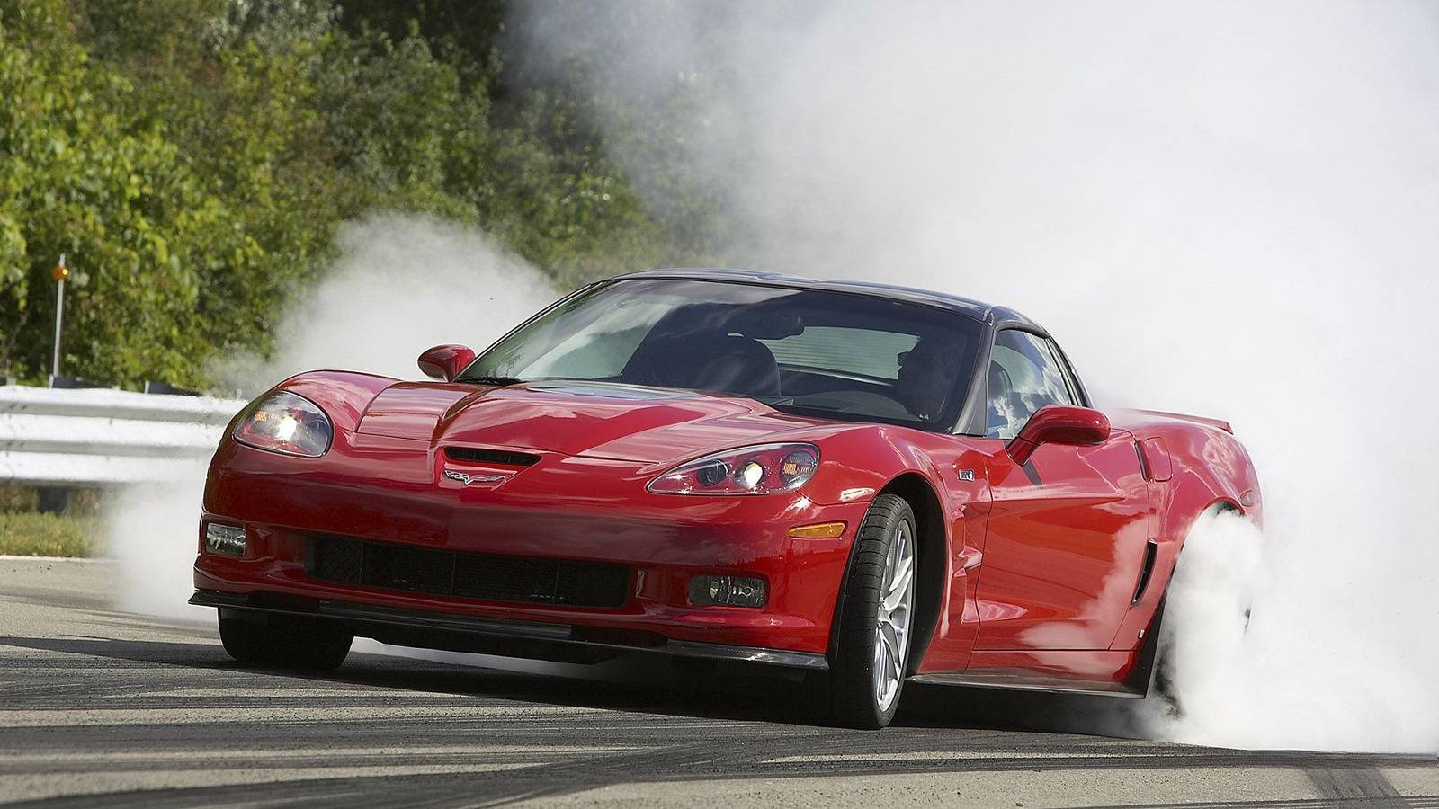 Chevrolet Corvette C6 ZR1 Black Strasse R10 Signature | Wheel Front, image size:1600x900