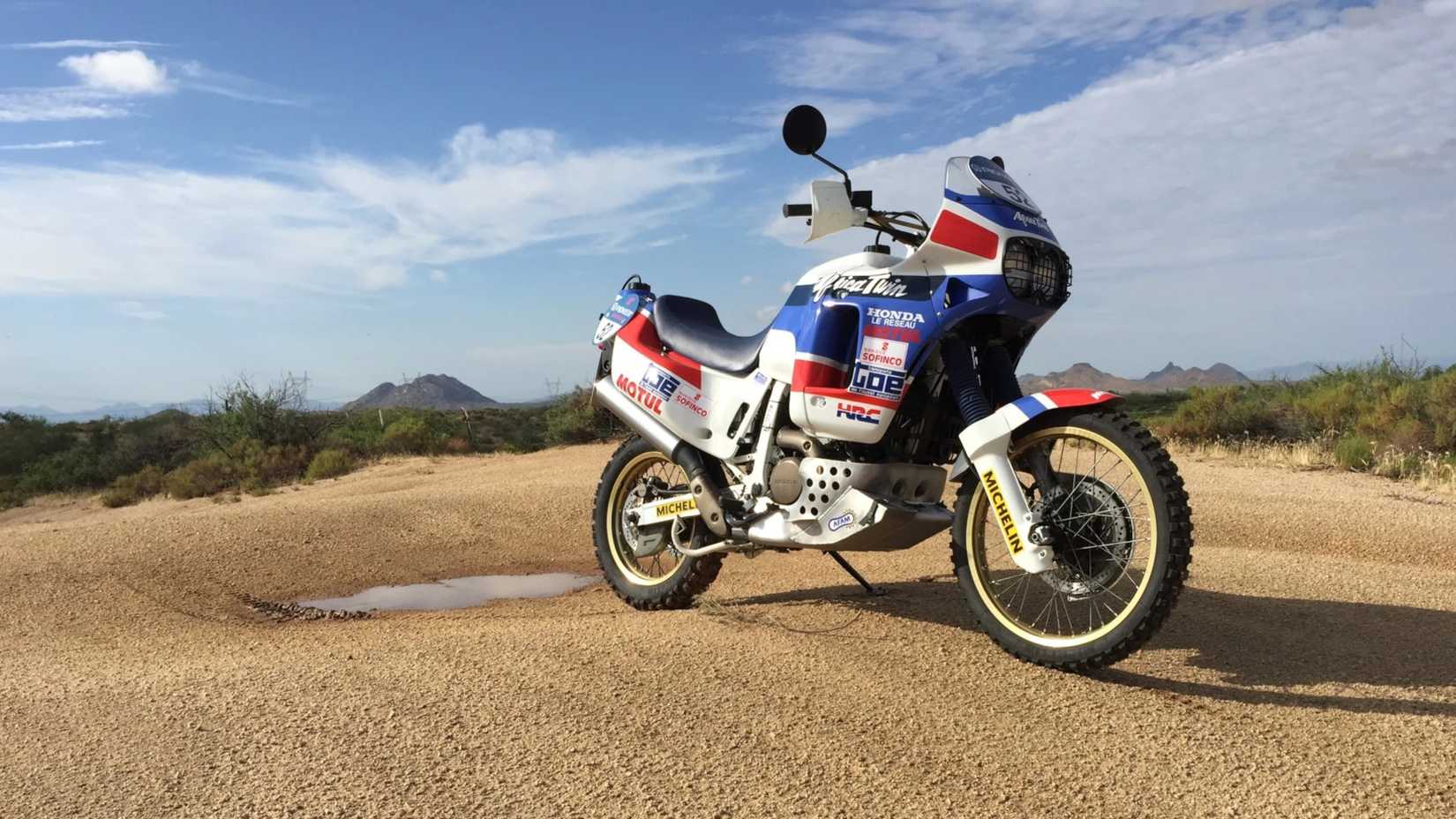 Honda XRV750 Africa Twin front 3/4 shot