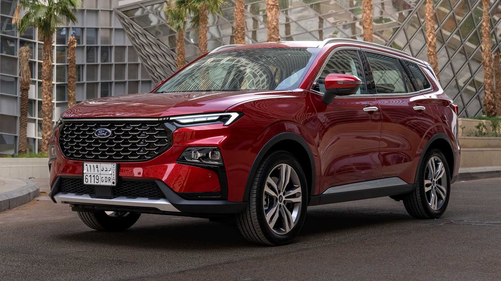 Red 2023 Ford Territory