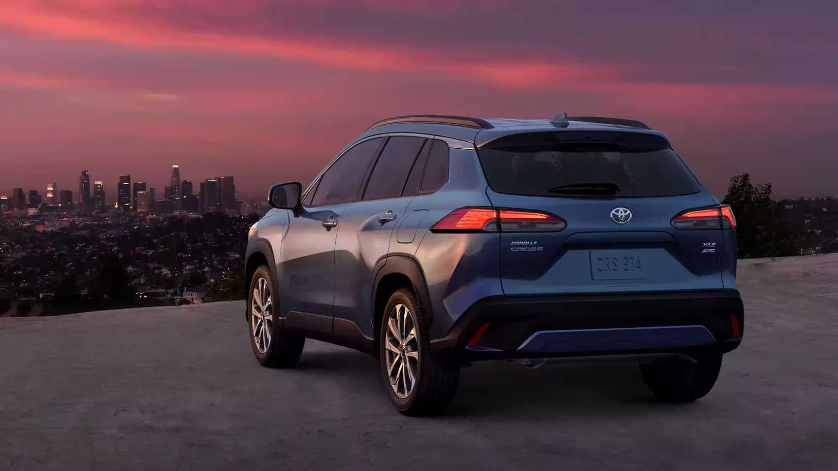 2023 Blue Toyota Corolla Cross