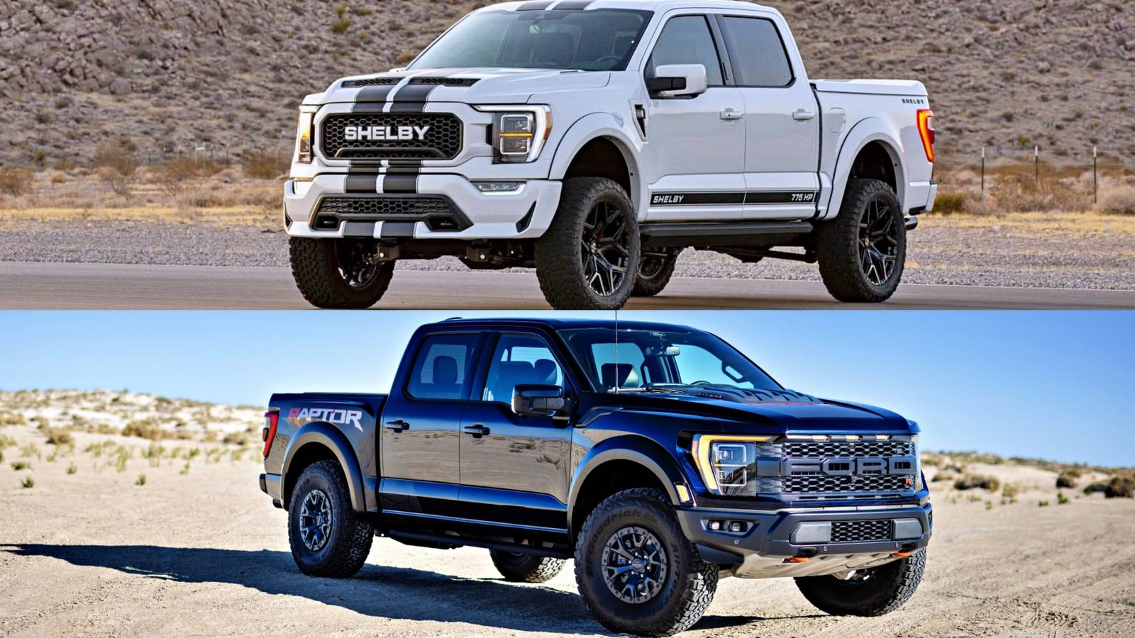 Ford Raptor F 150 Vs Ranger Raptor R Shelby Vs. Ford Battle: Who Makes The Better F-150?