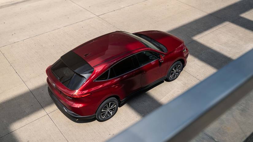 Red Toyota Venza