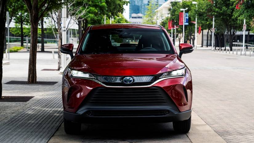 Red 2022 Toyota Venza