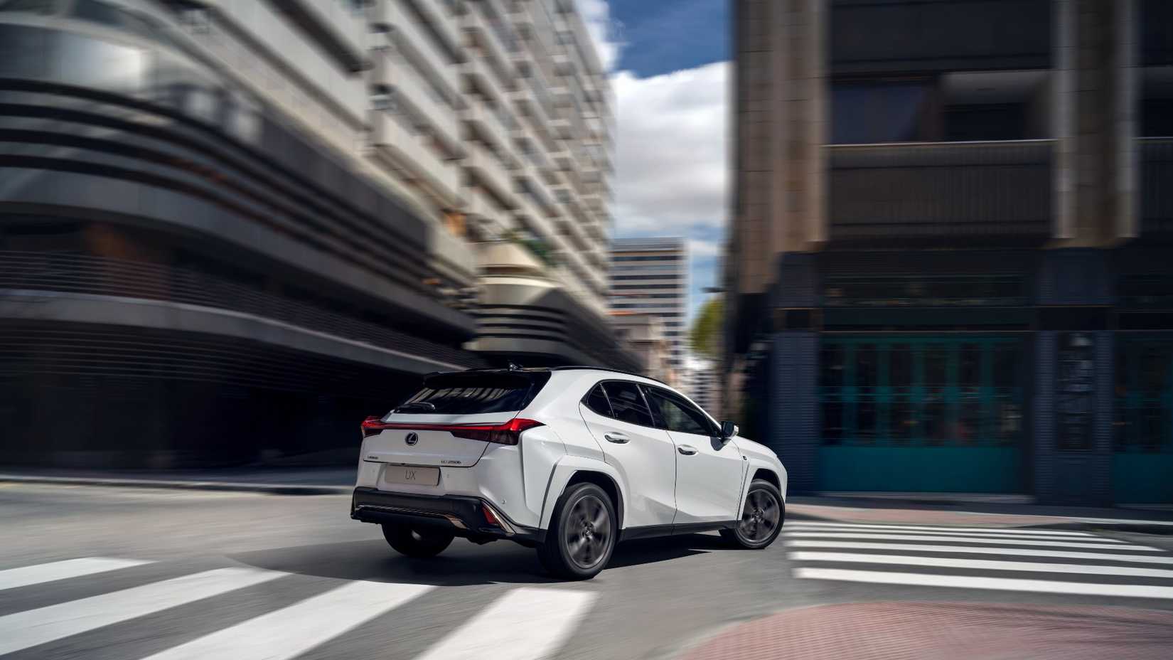 White 2023 Lexus UX 250h