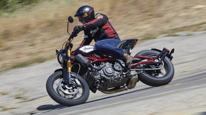 Indian FTR 1200 Corner