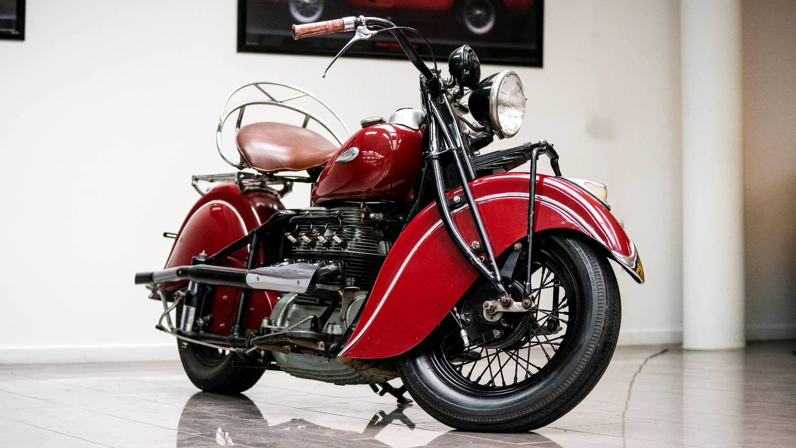 Check Out Steve McQueen's Iconic Indian Four, image size:1600x900