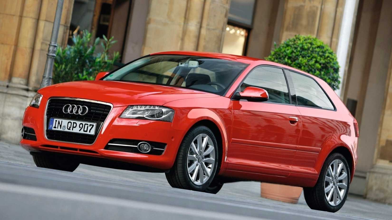 Front 3/4 shot of the 2012 Audi A3