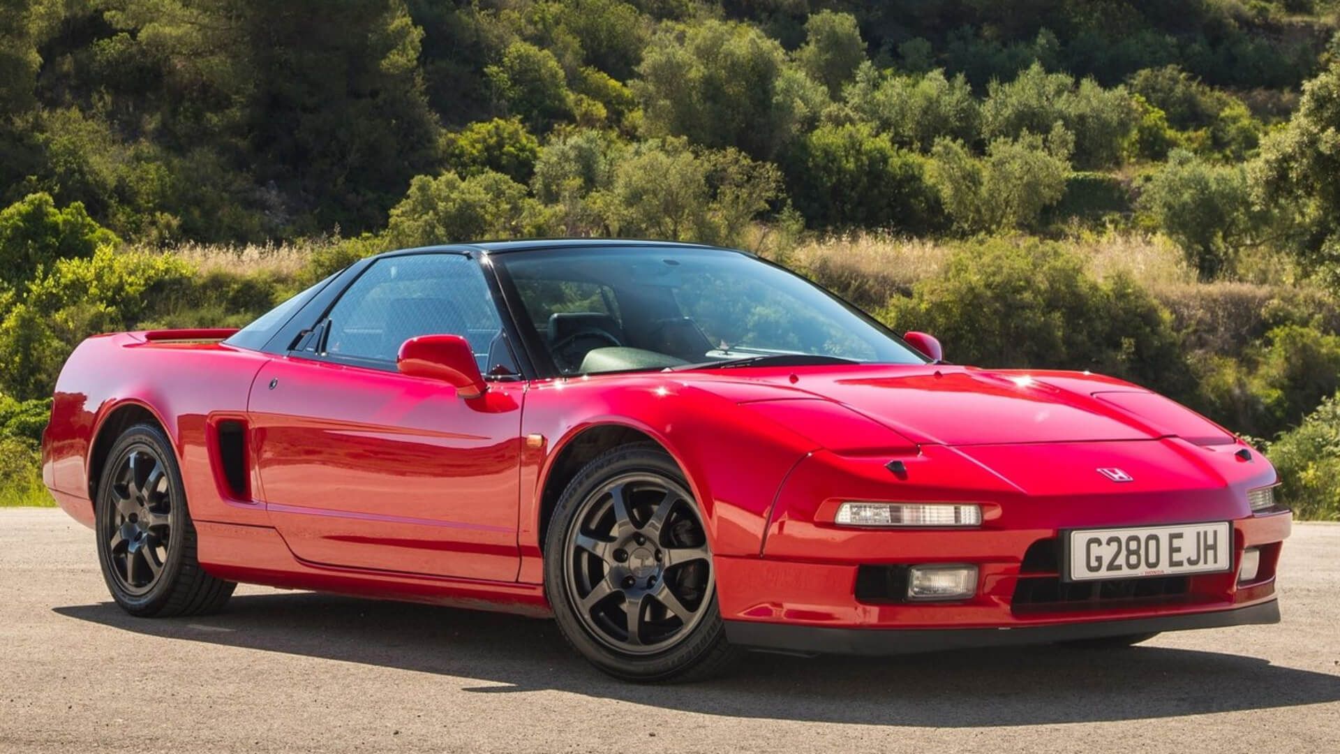 1990 Honda NSX parked
