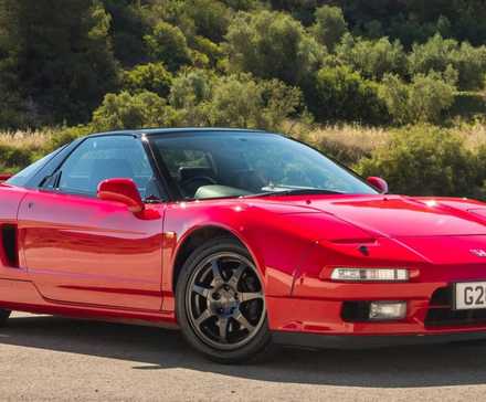 1990 Honda NSX parked