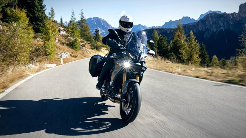 2024 Yamaha Tracer 9 GT+ Action