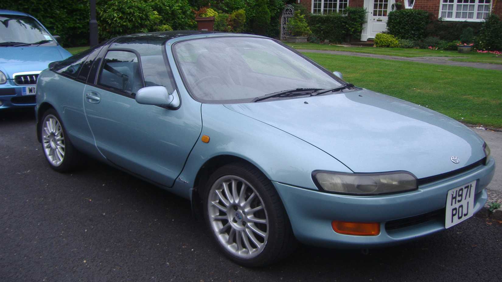 Blue Toyota Sera