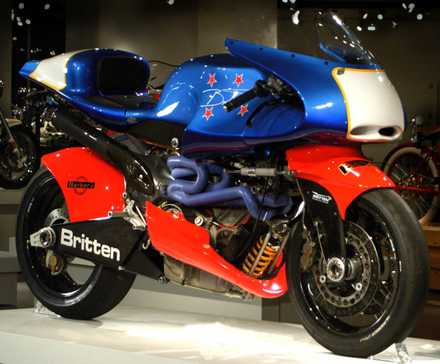Motocicleta Britten V-1000