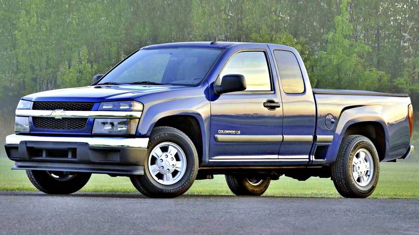 Blue 2004 Chevrolet Colorado