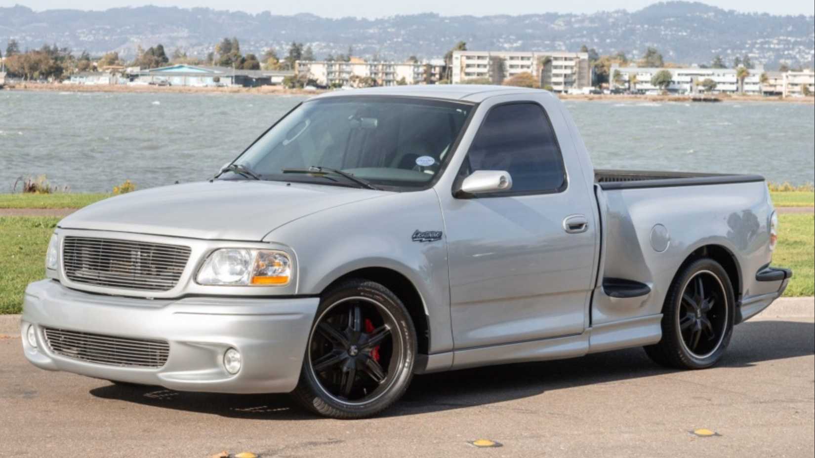 Silver 2004 Ford Lightning SVT