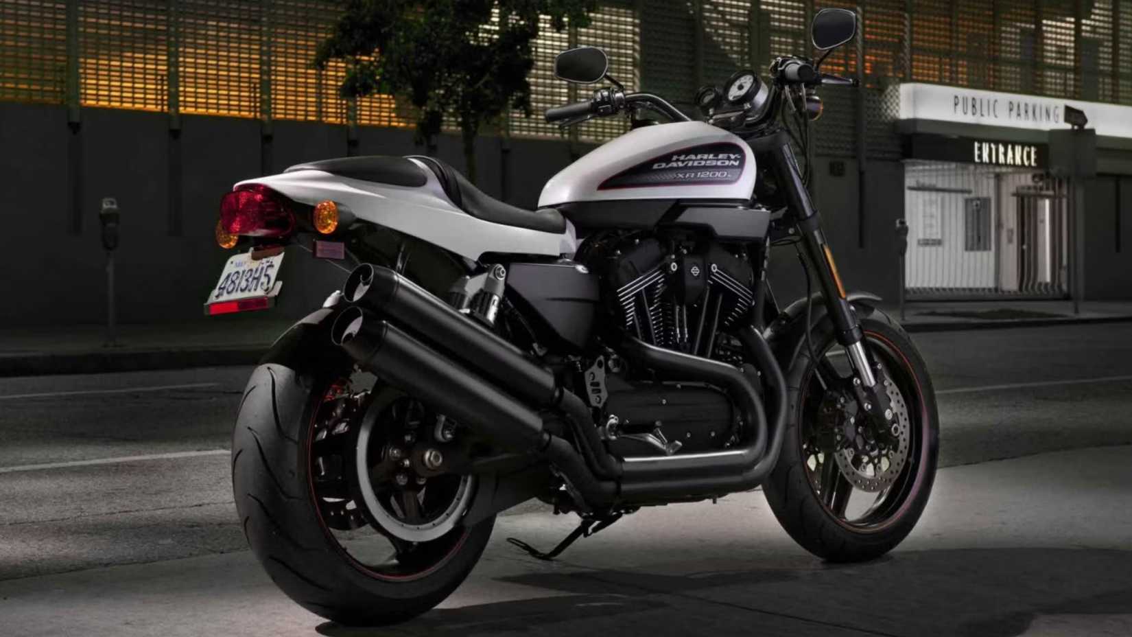 Harley-Davidson XR1200X quarto de tiro por trás