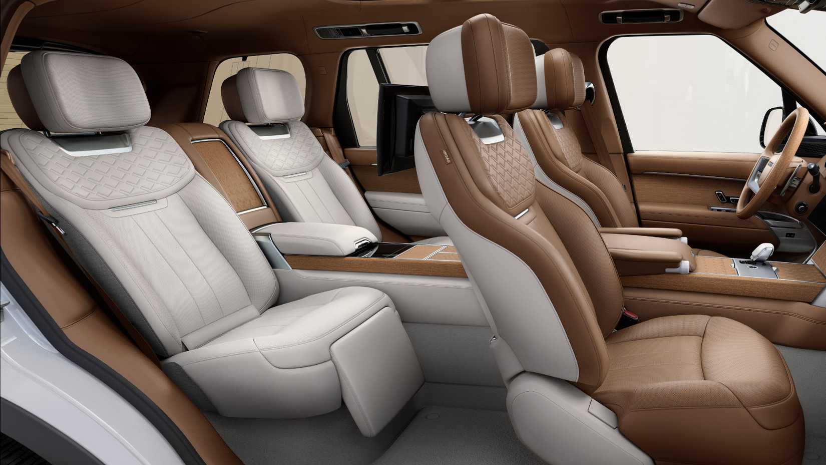 Interior do Range Rover PHEV