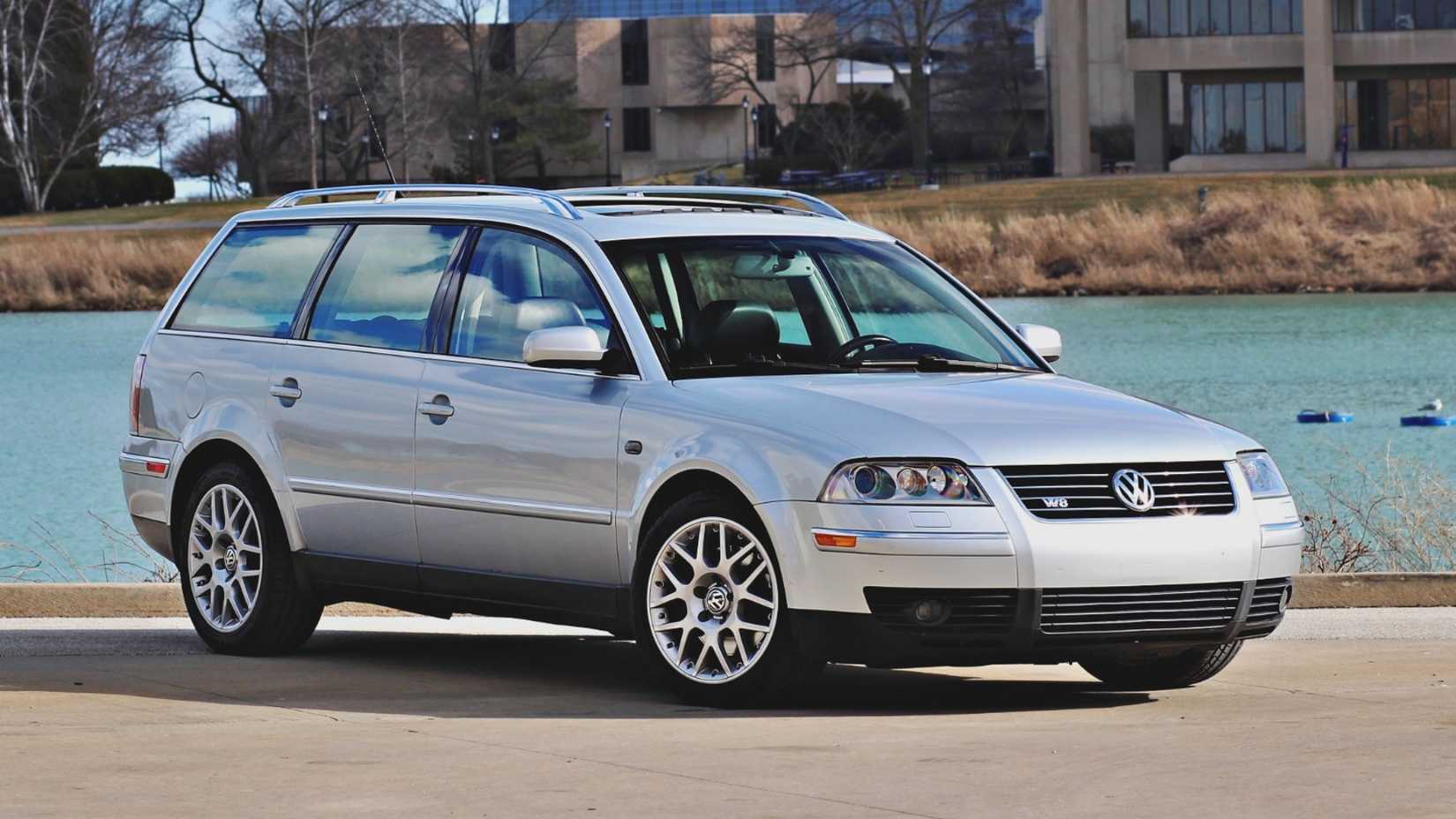 Silver 2001 Volkswagen Passat Wagon W8