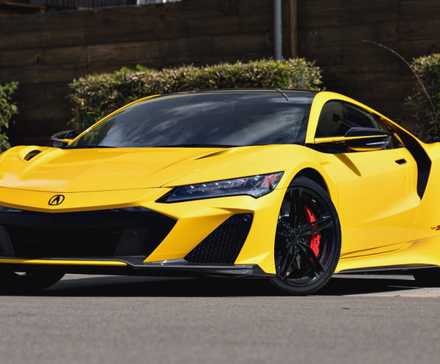 Amarelo 2022 Acura NSX Type-S