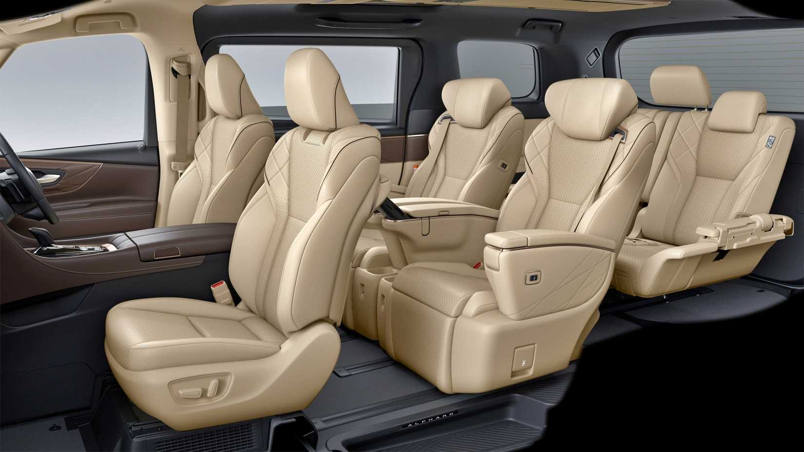 2024 Toyota Alphard chairs