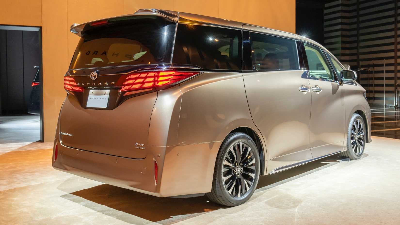 Beige 2024 Toyota Alphard