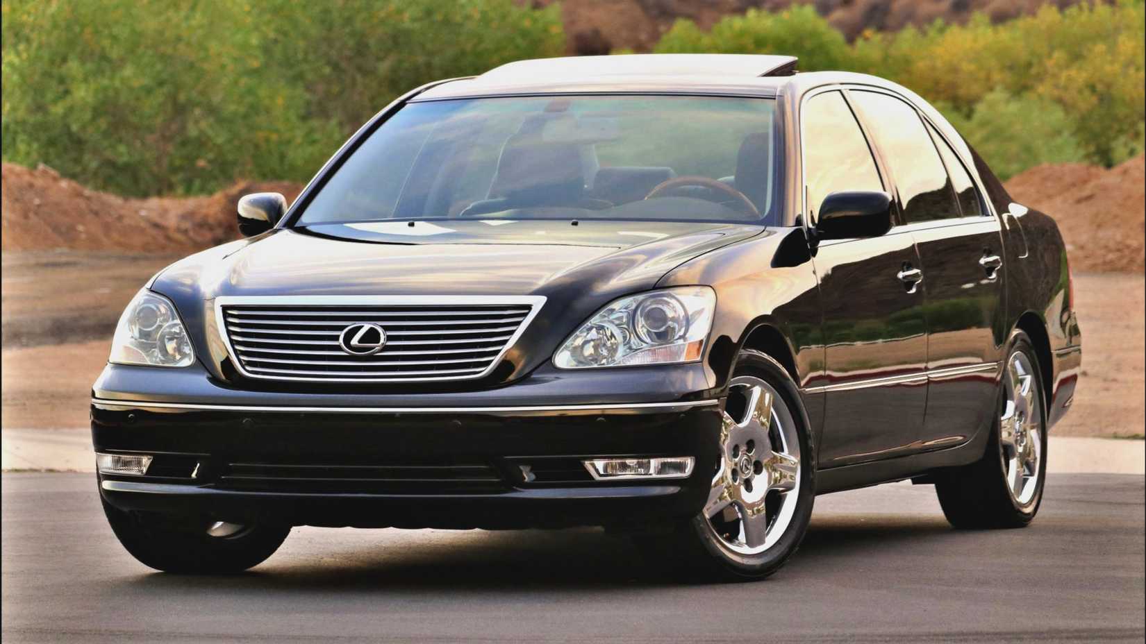 Preto 2003 Lexus LS 430