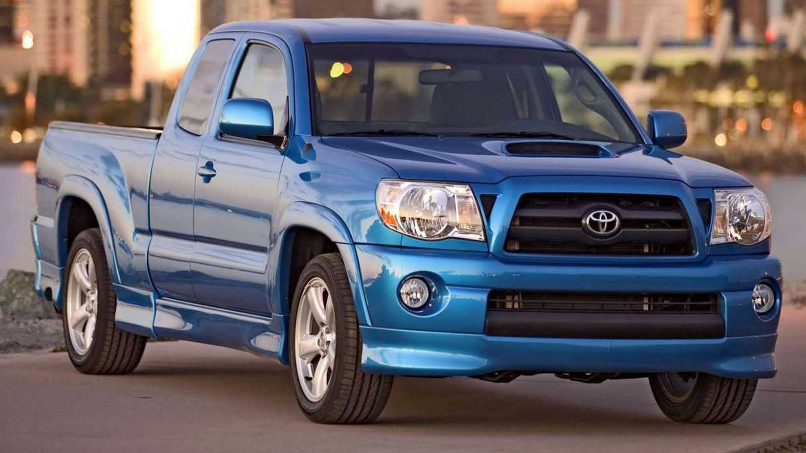 Blue Toyota Tacoma X-Runner