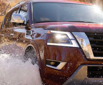 Respingos de água Nissan Armada 2023