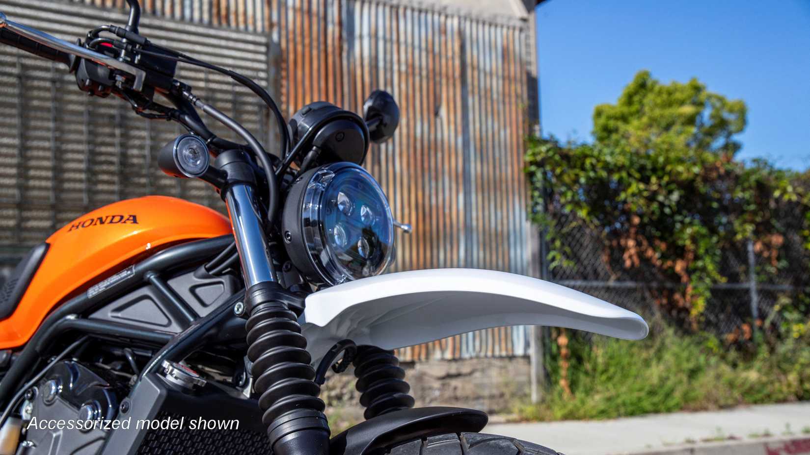 2023 Honda SCL500 accessory front fender