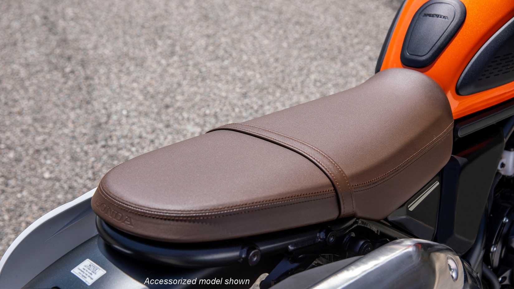 2023 Honda SCL500 accessory tall seat 