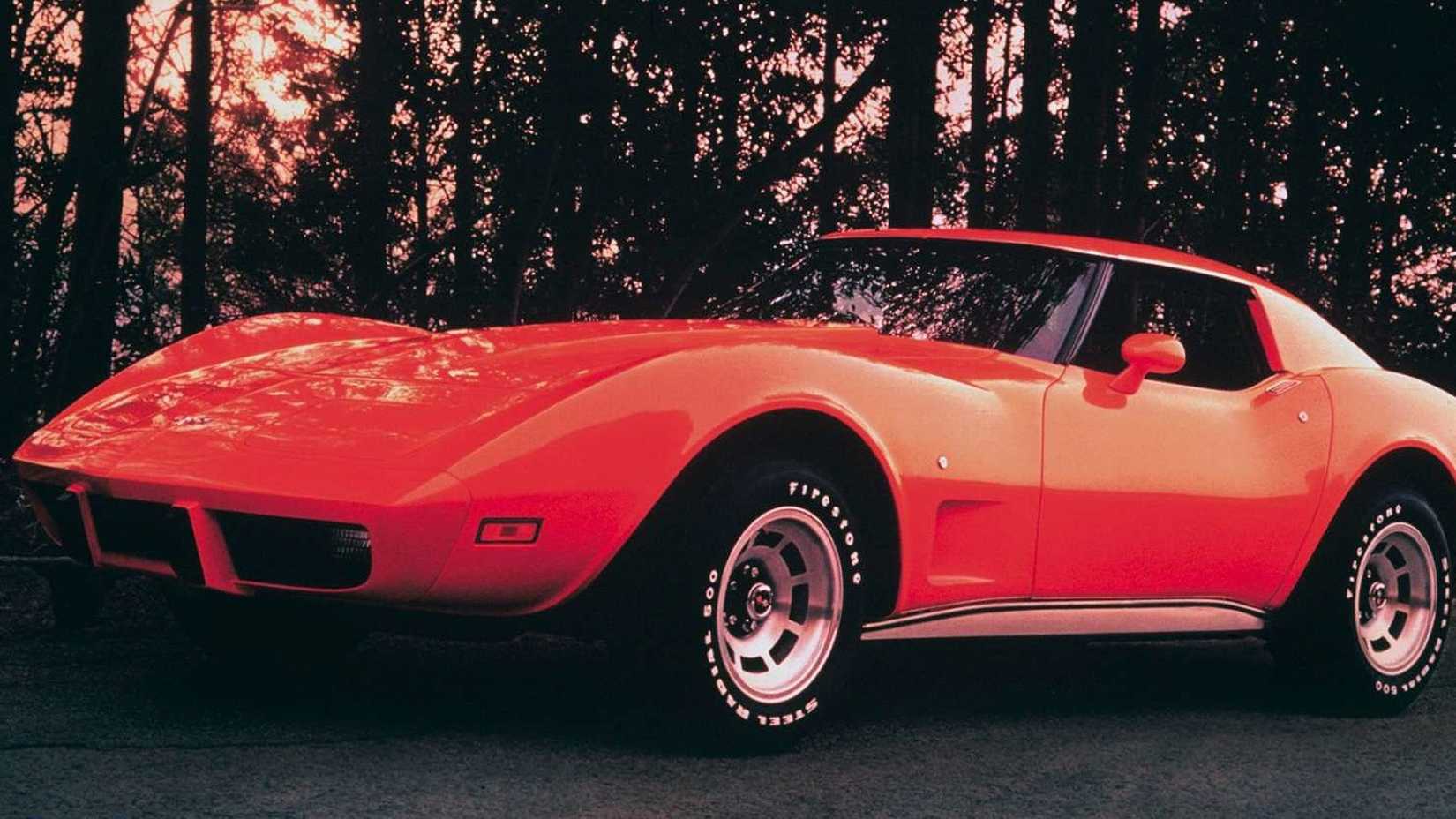 Front 3/4 of a 1968 Chevrolet Corvette C3