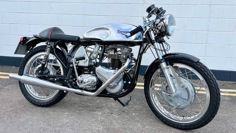 CAFÉ RACER ROCKERS 59 TON-UP-BOY BIKER INDIAN MOTORCYCLE Iron/sew-on - Foto 5