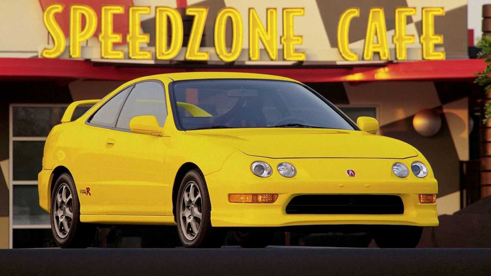Front 3/4 shot of a 2001 Acura Integra Type R