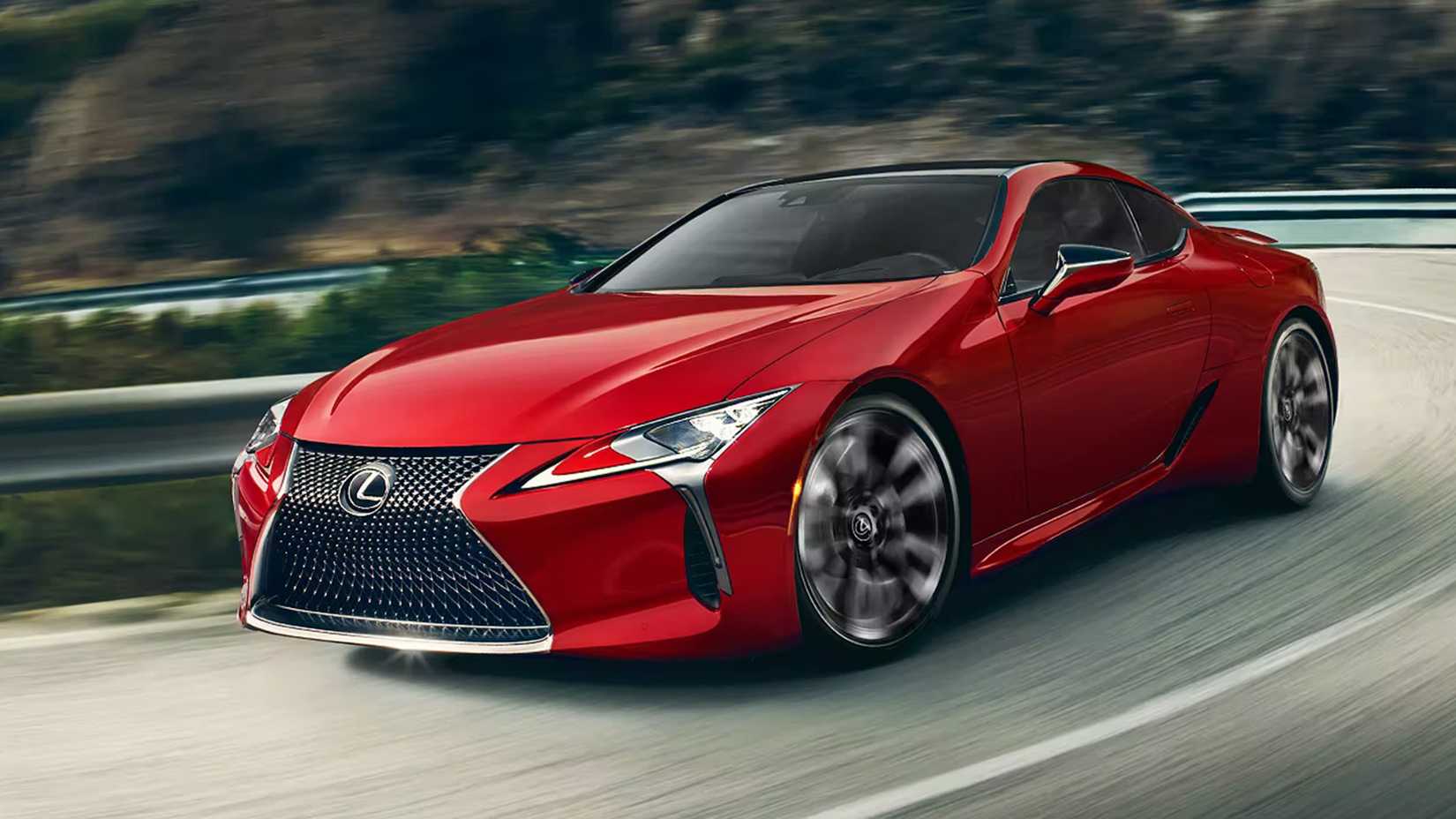 Lexus LC 500 Coupe Front Quarter View