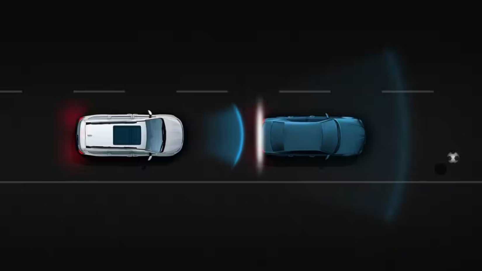 Recursos do ADAS da minivan híbrida Chrysler Pacifica 2023