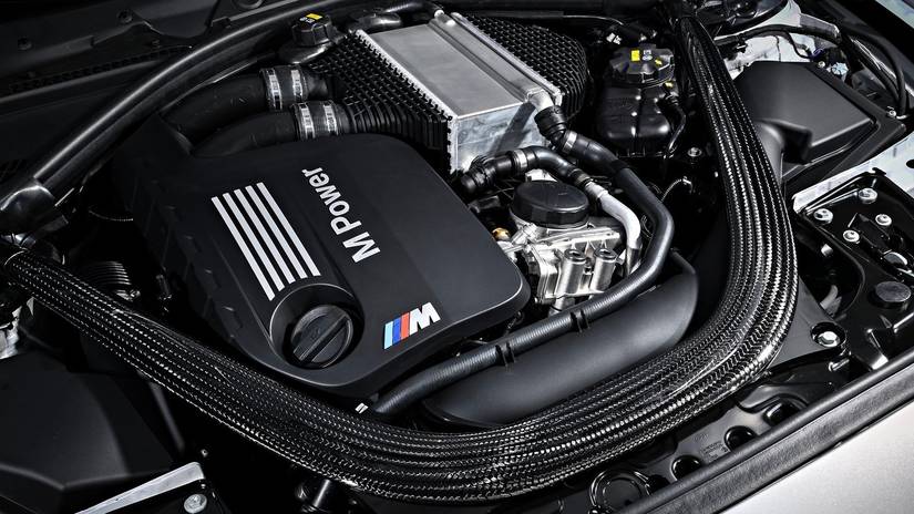 2019 BMW M2 Competition engine bay