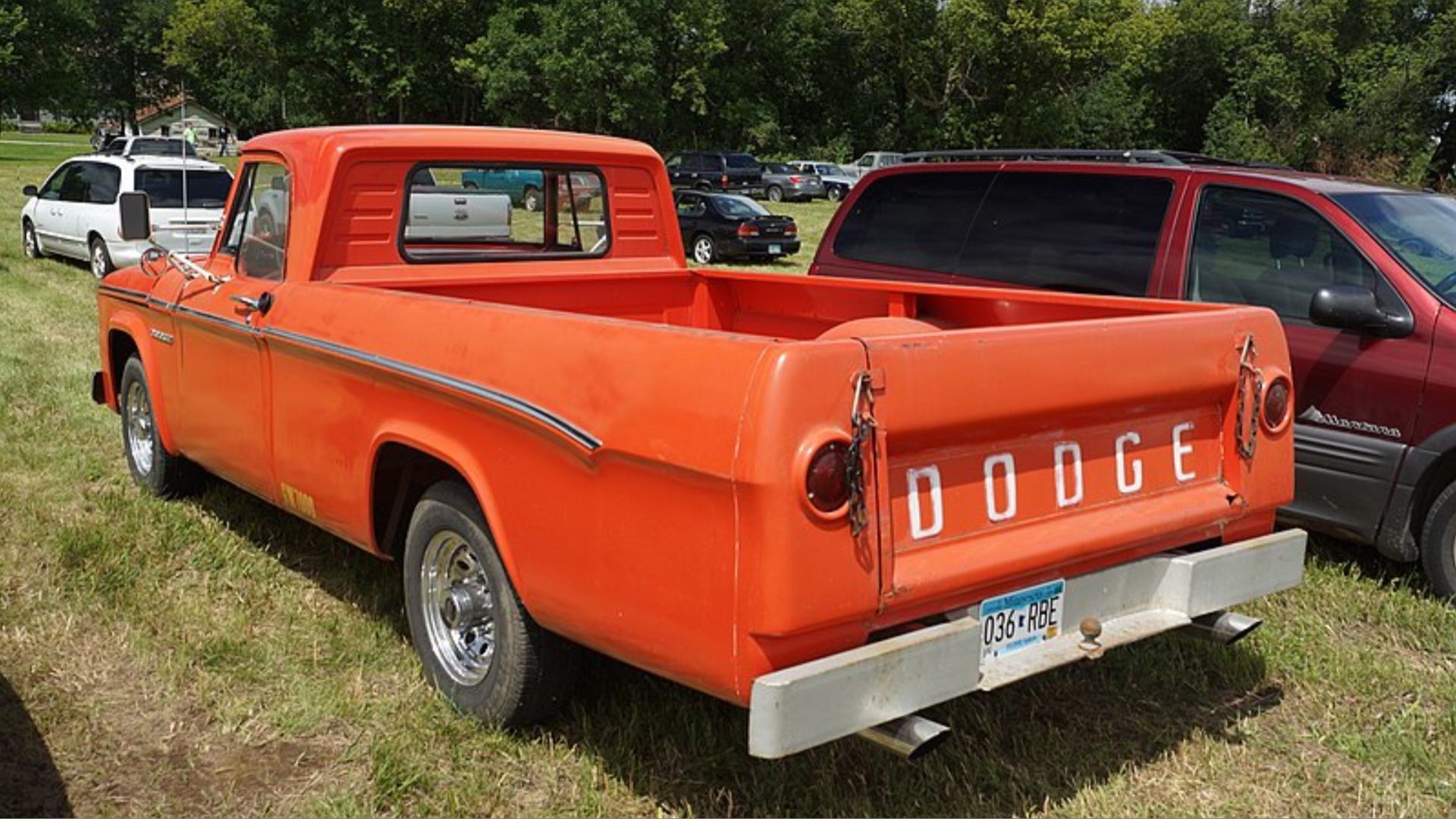 Rear view 1965 D100 Custom Sports Special