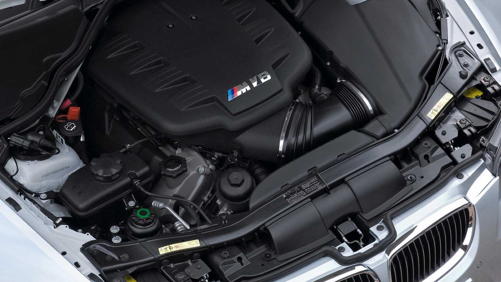 The V-8 in the 2008 BMW M3 Sedan