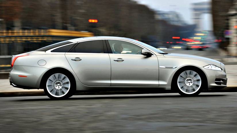 Silver 2010 Jaguar XJ