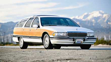 White 1992 Buick Roadmaster Wagon