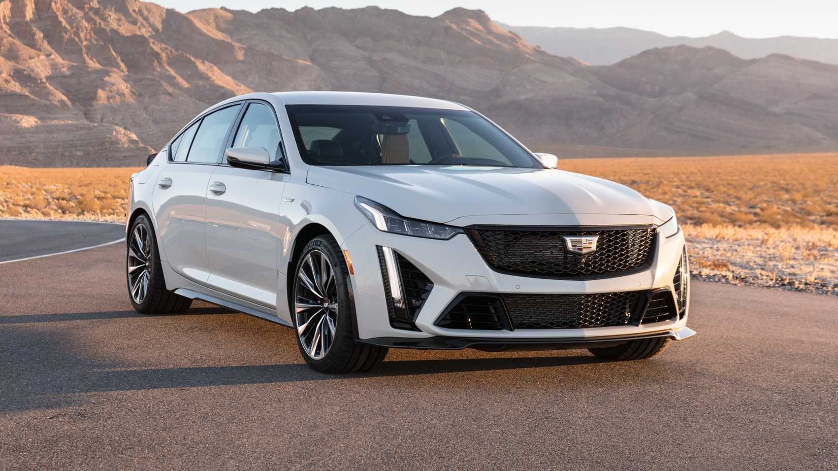 White Cadillac CT5-V Blackwing