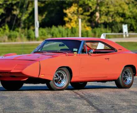Laranja 1969 Dodge Daytona