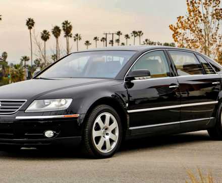 Black 2004 Volkswagen Phaeton