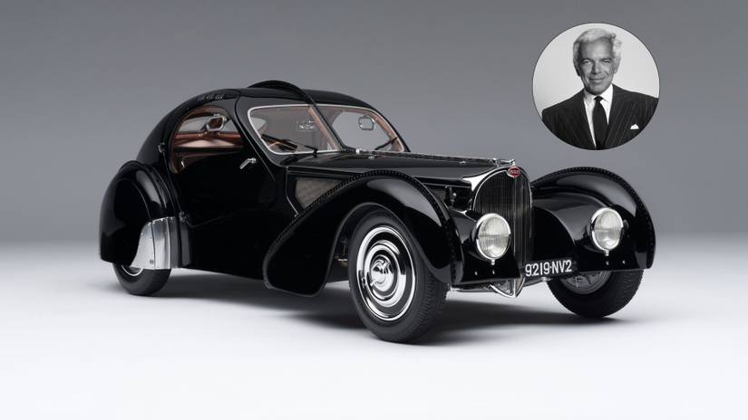 Black Bugatti Type 57