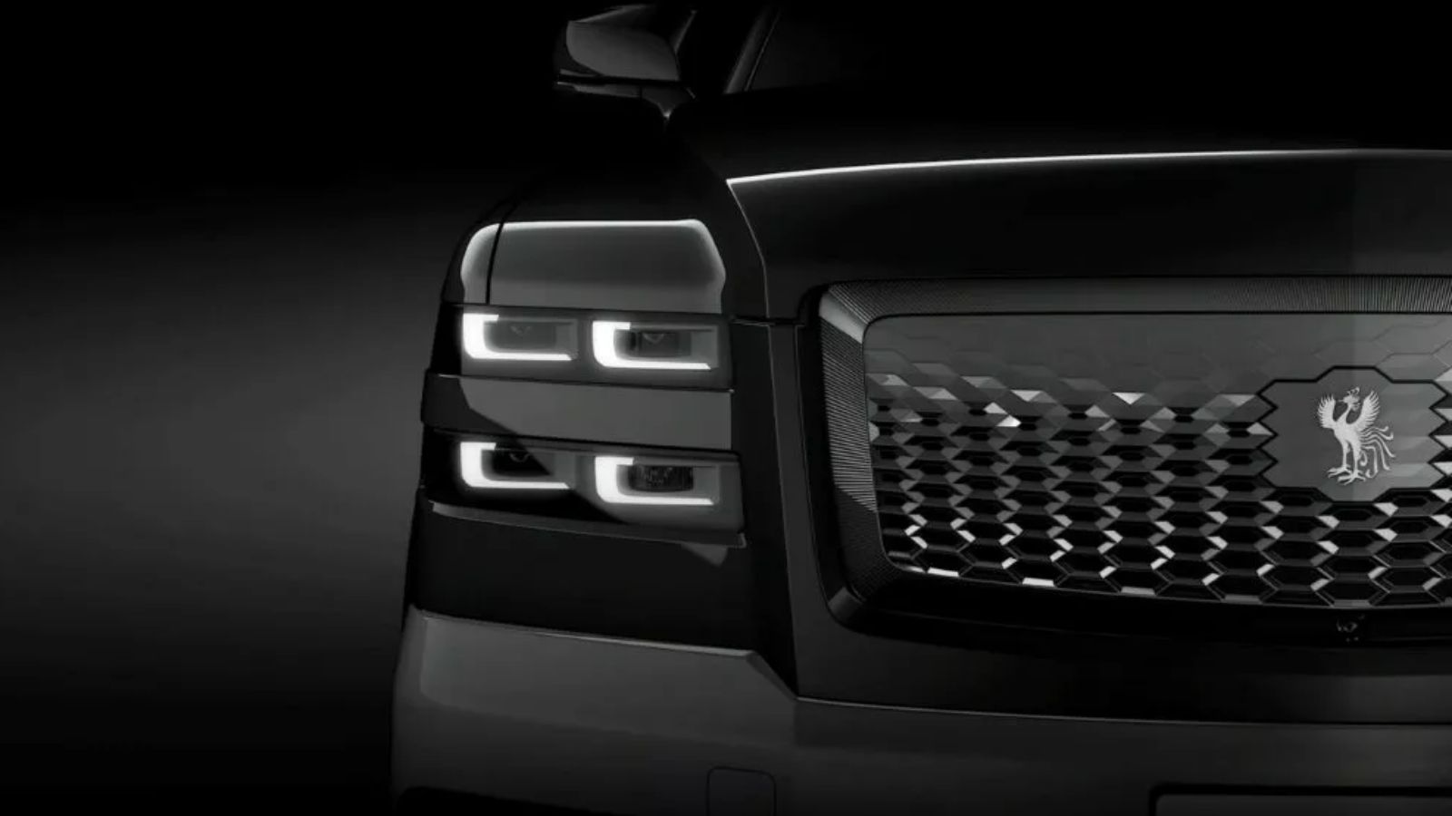 SUV preto do século Toyota