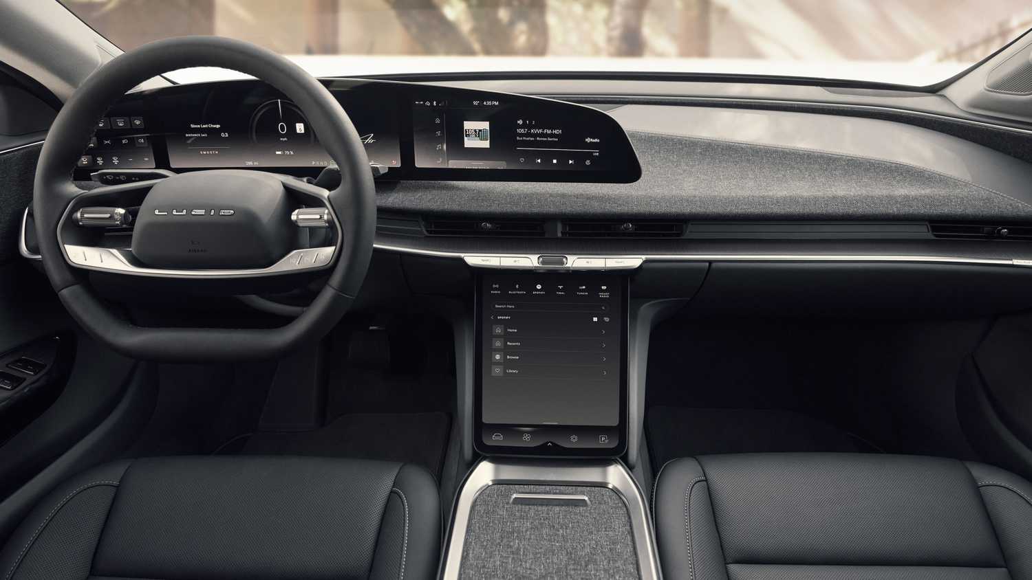 Car Rwd Cockpit The Best American EV To Buy If Range Anxiety Is A Real Concern