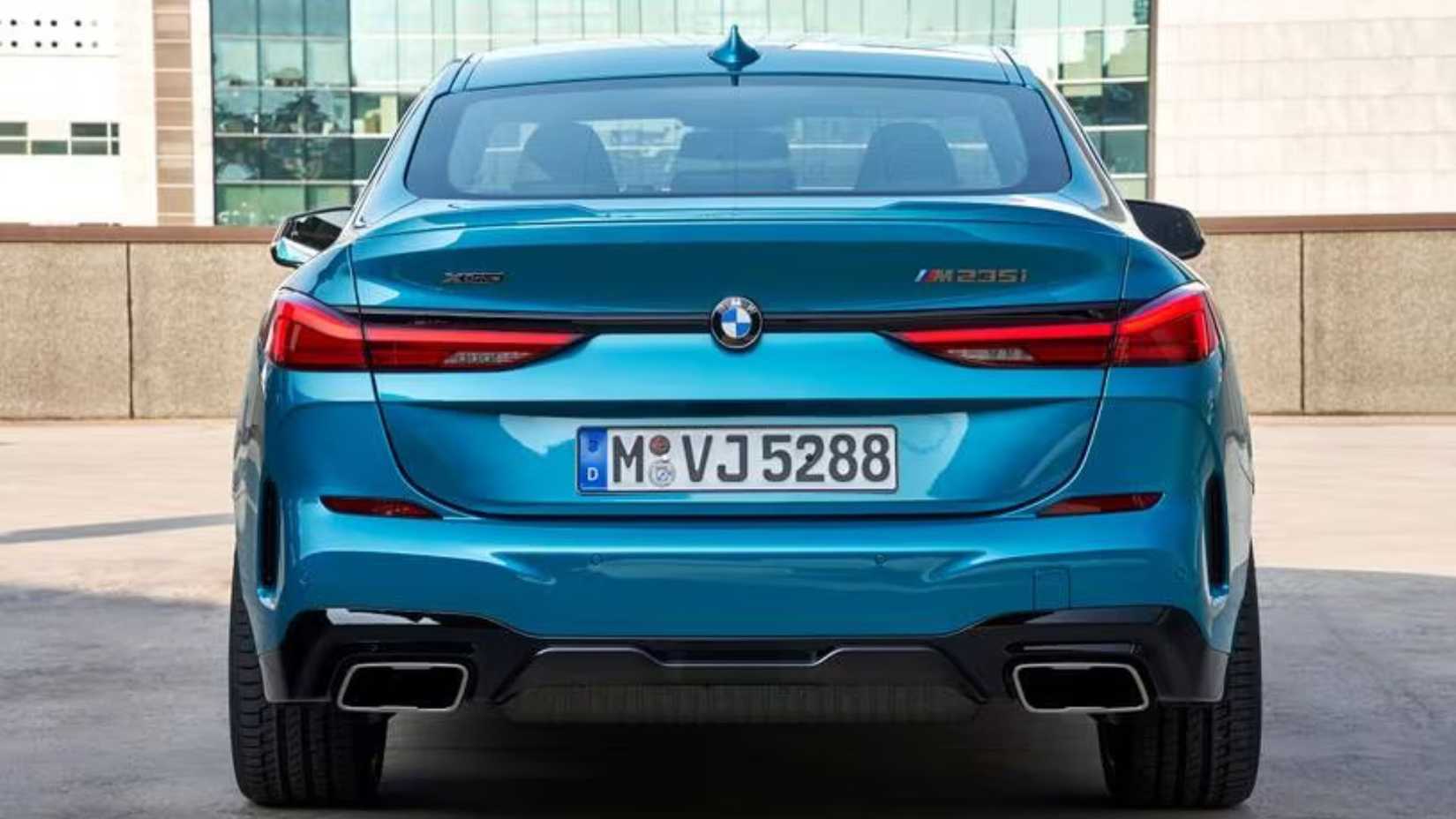 Rear Shot of the 2023 BMW 2 Series Gran Coupe parked