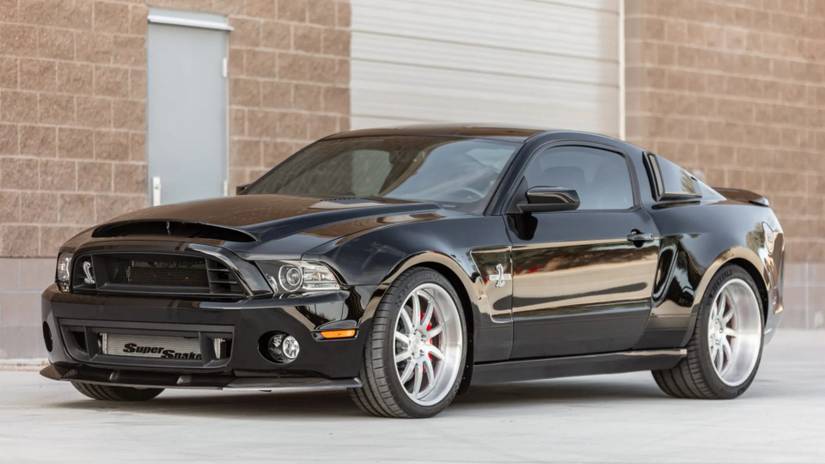 Black Ford Shelby Mustang Super Snake